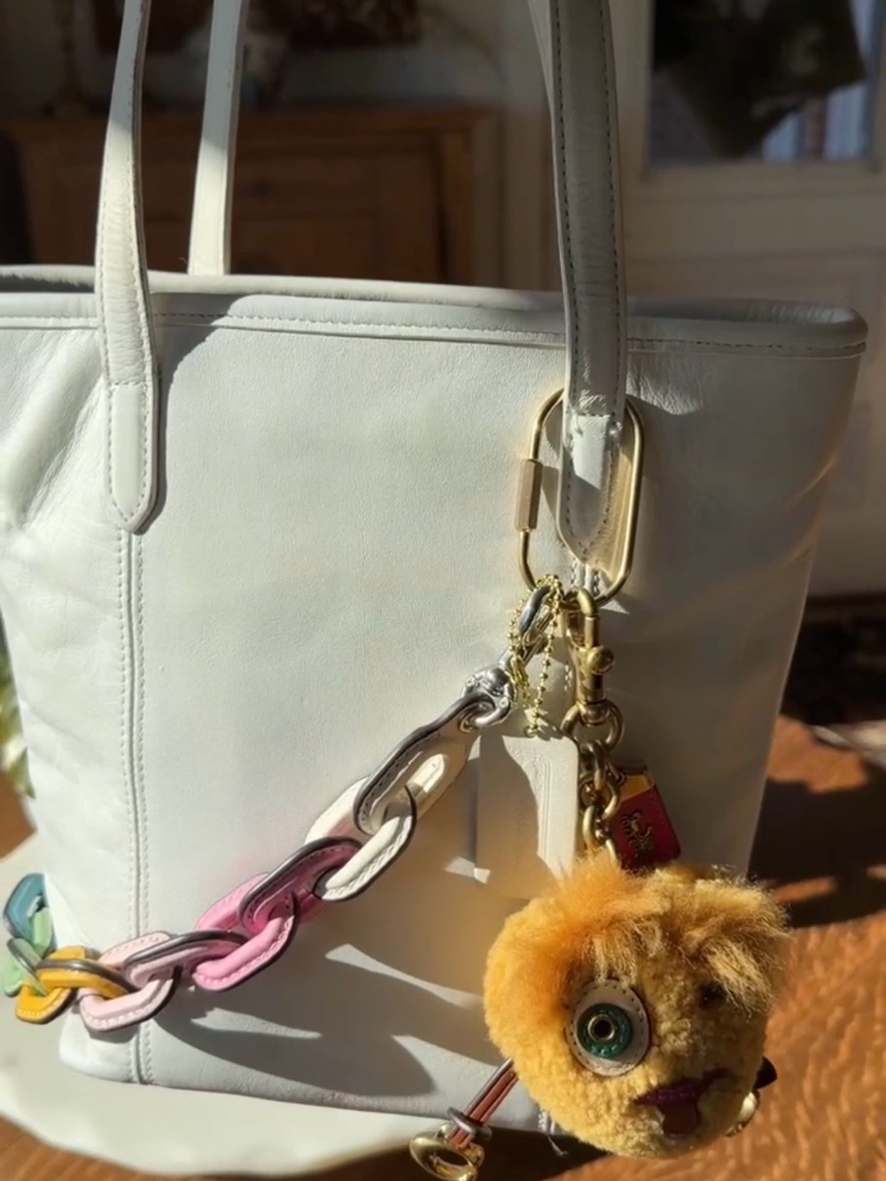 Small Vintage Coach Tote